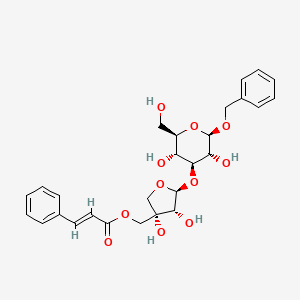 Chemical structure of Visartiside E