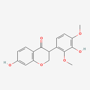 Chemical structure of Violanone