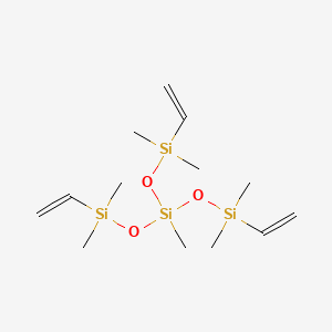 Chemical structure of VINYLMETHYLSILOXANE, DIMETHYLSILOXANE COPOLYMER, VINYL TERMINATED