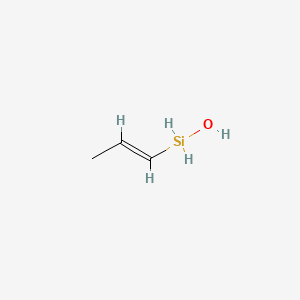 Chemical structure of VINYLMETHYLSILOXANE HOMOPOLYMER