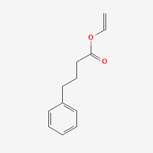 Chemical structure of Vinyl 4-phenylbutanoate