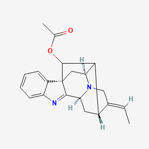 Chemical structure of Vinorine