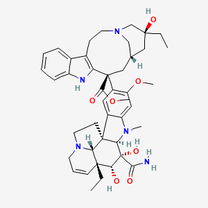 Chemical structure of Vindesine