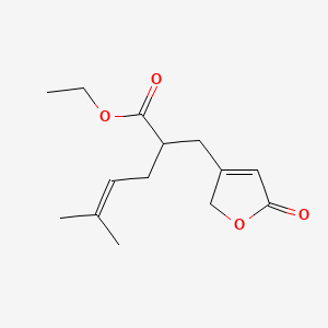 Chemical structure of Vibralactone L