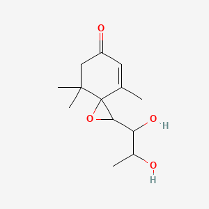 Chemical structure of Unedone