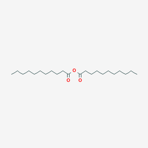 Chemical structure of undecanoic anhydride