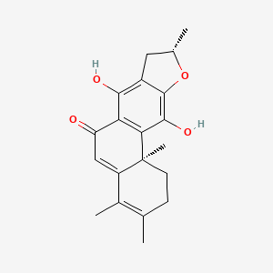 Chemical structure of Uncinatone