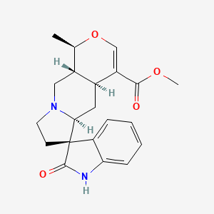 Chemical structure of Uncarine A