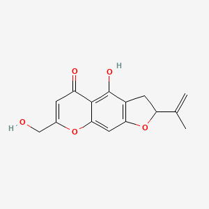 Chemical structure of Umtatin