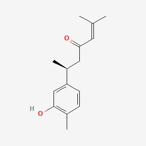 Chemical structure of Turmeronol A
