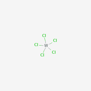 Chemical structure of Tungsten pentachloride