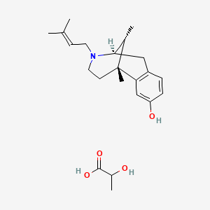Chemical structure of TuberostemonineA