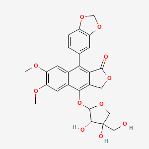Chemical structure of Tuberculatin