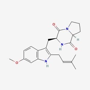 Chemical structure of Tryprostatin A