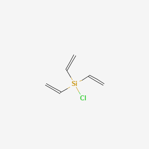 Chemical structure of TRIVINYLCHLOROSILANE