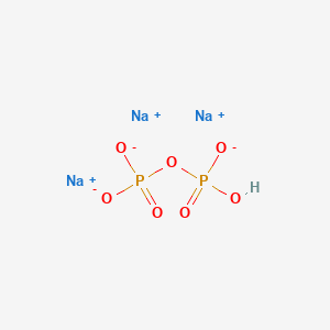 Chemical structure of Trisodium pyrophosphate
