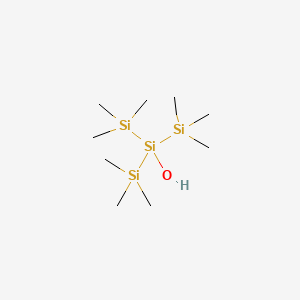 Chemical structure of Tris(trimethylsilyl)silanol