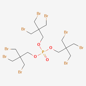 Chemical structure of Tris(Tribromoneopenthyl)Phosphate