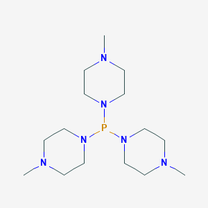 Chemical structure of Tris(N-methylpiperazino)phosphine