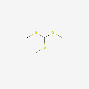 Chemical structure of Tris(methylthio)methane