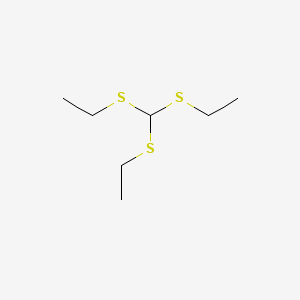Chemical structure of Tris(ethylthio)methane