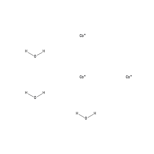 Chemical structure of Tris(ethylenediamine)cobalt(III) chloride trihydrate