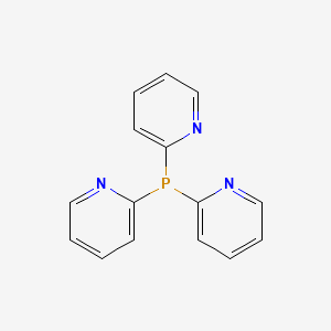 Chemical structure of Tris(2-pyridyl)phosphine