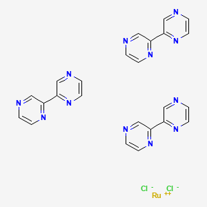 Chemical structure of Tris (2,2'-bipyrazine) ruthenium dichloride
