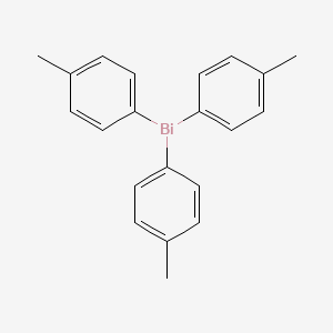 Chemical structure of Tri-p-tolylbismuthine