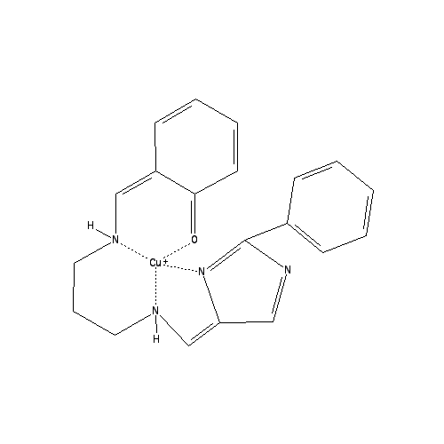 Chemical structure of Triphenylbismuth Diacetate