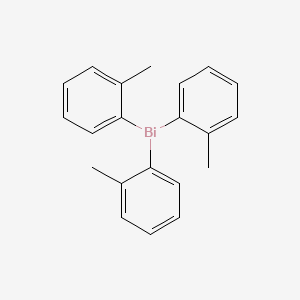 Chemical structure of Tri-o-tolylbismuthine