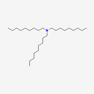 Chemical structure of Trinonylamine
