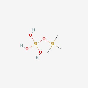 Chemical structure of Trimethylsioxysilicate