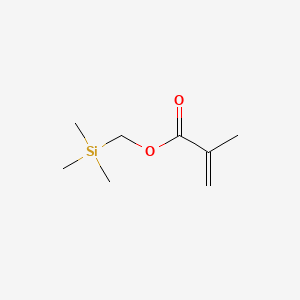 Chemical structure of Trimethylsilylmethyl methacrylate