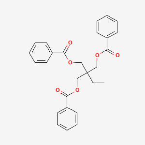 Chemical structure of Trimethylolpropane tribenzoate