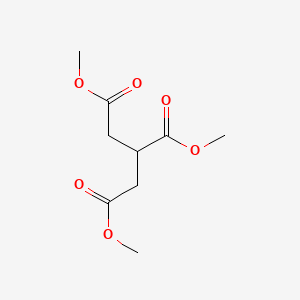 Chemical structure of Trimethyl 1,2,3-Propanetricarboxylate