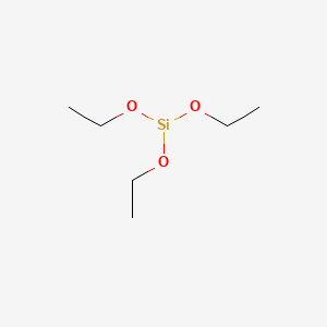 Chemical structure of TRIMETHOXYSILYLPROPYL MODIFIED POLYETHYLENIMINE