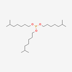 Chemical structure of Triisooctyl phosphite,mixture of branched-chain isomers