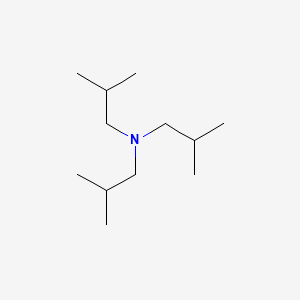 Chemical structure of Triisobutylamine