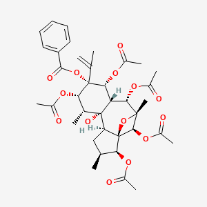 Chemical structure of Trigonothyrin D