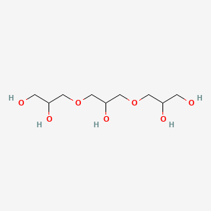 Chemical structure of triglycerol