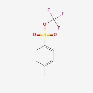 Chemical structure of Trifluoromethyl 4-methylbenzenesulfonate