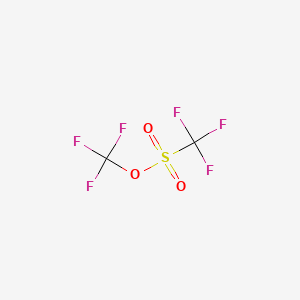 Chemical structure of Trifluoromethyl trifluoromethanesulfonate