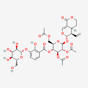 Chemical structure of Trifloroside