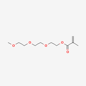 Chemical structure of Triethylene glycol methyl ether methacrylate