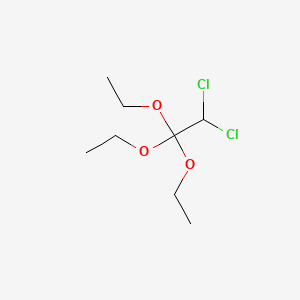 Chemical structure of Triethyl Orthodichloroacetate