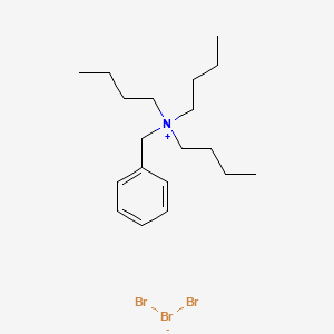 Chemical structure of Triethy benzyl ammonium tribromide