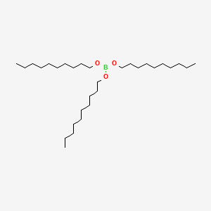 Chemical structure of Decyl borate