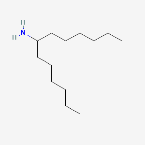 Chemical structure of Tridecan-7-amine