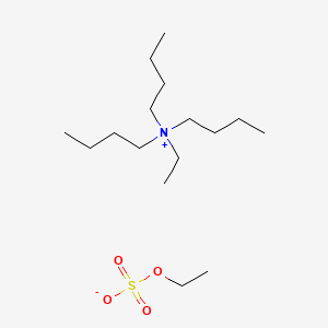 Chemical structure of tributylethylammonium ethyl sulphate
